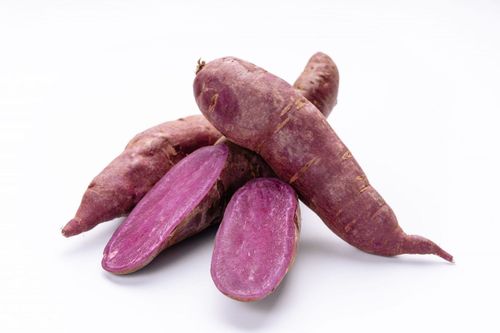 S&ouml;tpotatis erato violet som ger goda lila s&ouml;tpotatiskn&ouml;lar