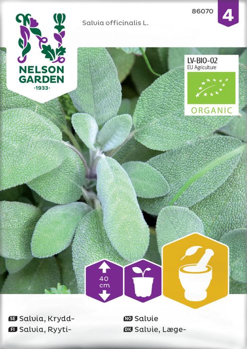 Påse med Salvia kryddfrö