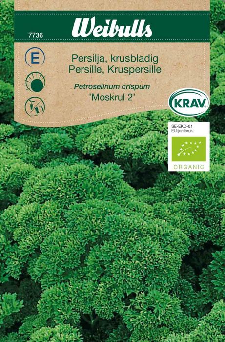 Fröpåse med Persiljafrö Krusbladig