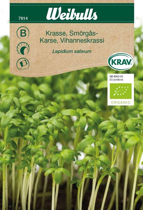 Påse med Krassefrö, Krav