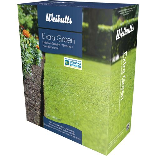 Gräsfrö Extra Green 3 kgs i förpackning för din gräsmatta