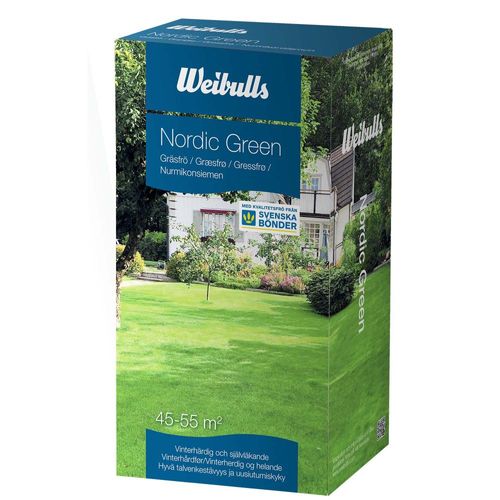 Gräsfrö Nordic Green 1 kg i förpackning
