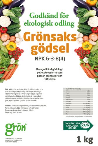 Ekologisk gödsel för trädgård