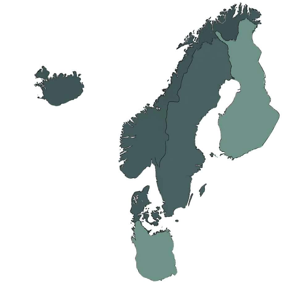 Scandinavian Map