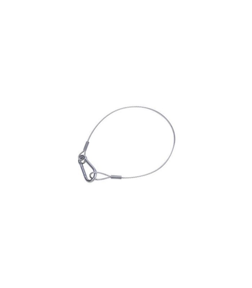 Safety cable (8mm) 1m, max. load 64 kg