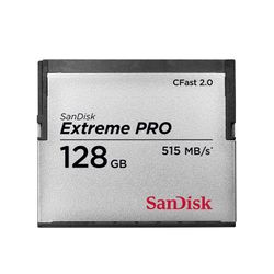 SanDisk CFast 2.0 128GB Card 515MB/s