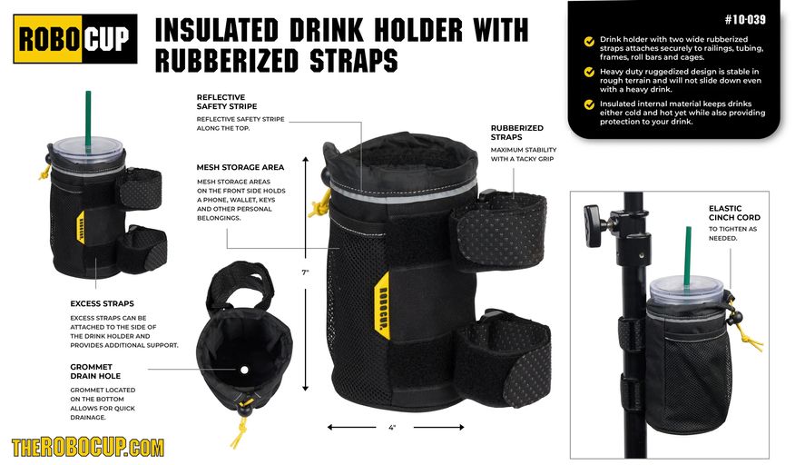 RoboCup Insulated Drink Holder