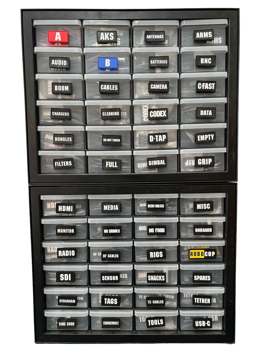 RoboCup Rubber Velcro Patches, 48 Variety Pack