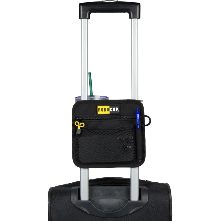 RoboCup Luggage Handle Dual Drink Holder
