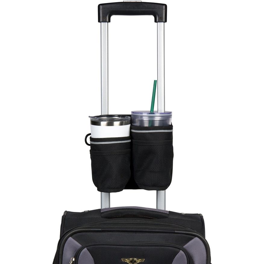 RoboCup Luggage Handle Dual Drink Holder