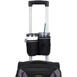 RoboCup Luggage Handle Dual Drink Holder