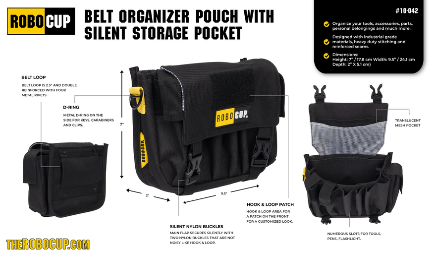 RoboCup AC Pouch Tool Storage