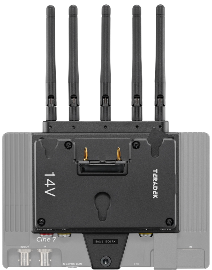 Teradek Bolt 6 750レシーバーモニターモジュール Amazon.com : Teradek Bolt 6 750 Receiver Monitor Module for