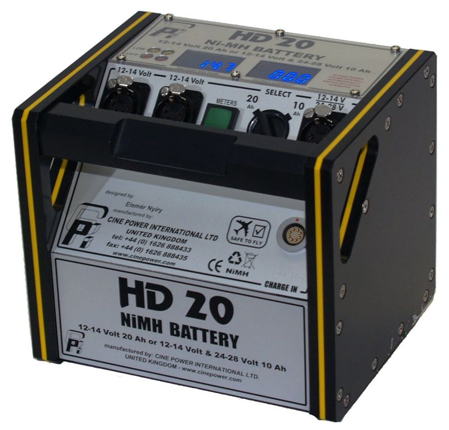 Battery Pack HD20 - Black with Back trim