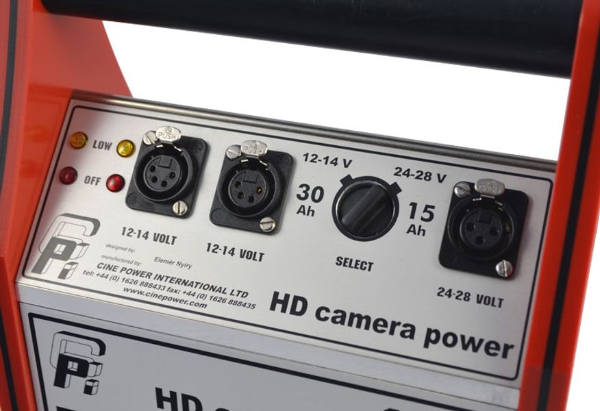 HD CameraPower 30 - Black with Black trim
