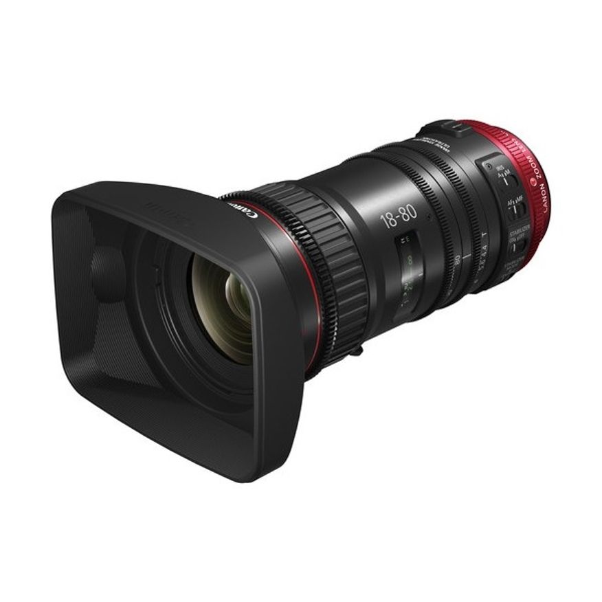 Canon Cinema Zoom Lens CN-E18-80 T4.4L IS KAS S