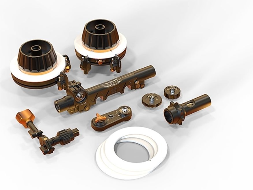 Revolvr Dual Sided Lightweight 15mm LWS kit