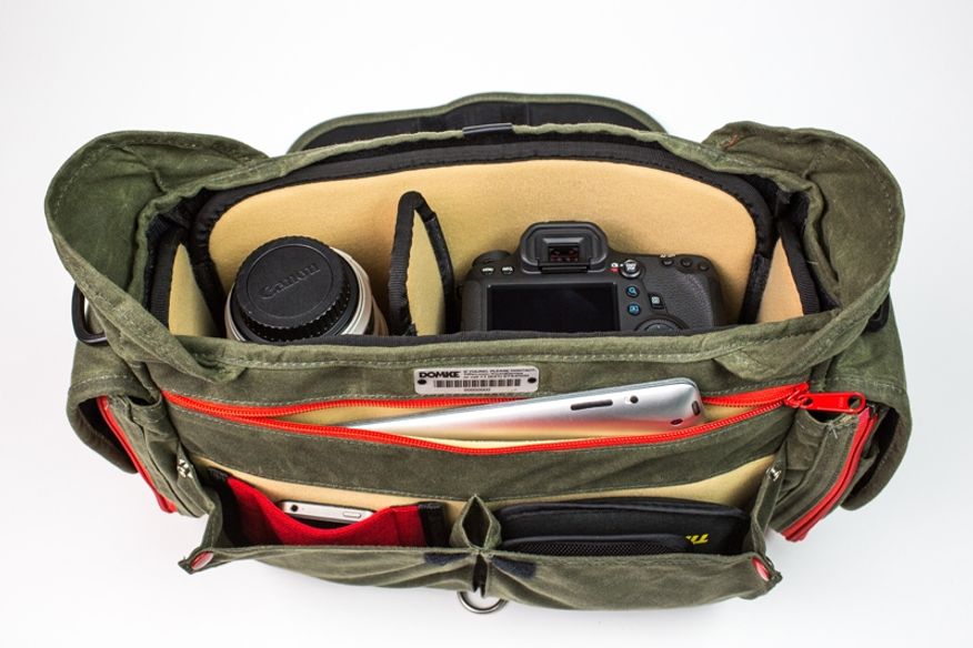 Domke Herald Bag Black/Sand