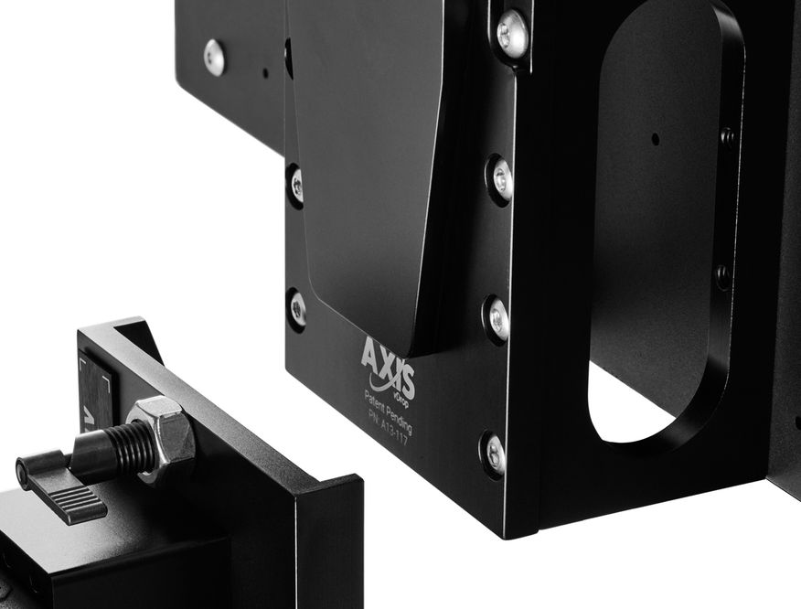Axis Vdrop Receiver With 2 Convi Clamps