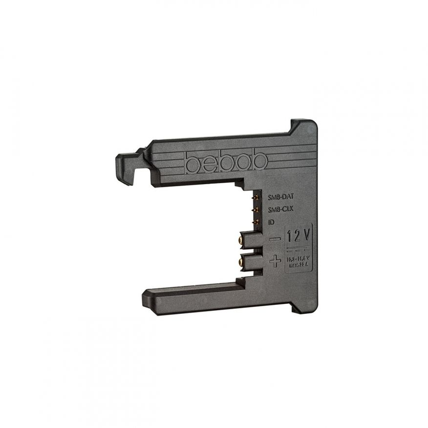 Bebob B-Mount plate male 14,4V unreg.