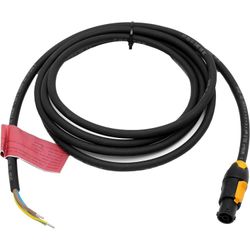 Mains cable, 3m, powerCON TRUE1/Bare Ends, line switch