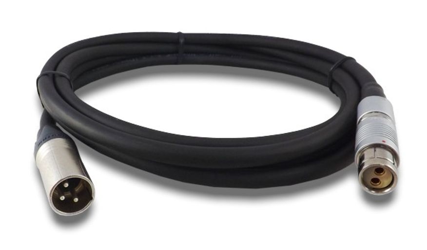 Cable XLR 3pins to Fischer adapter for Alexa 3m