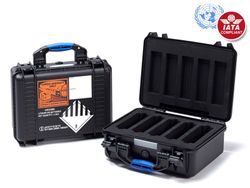 UN Certified Flight Case for 5 Batteries
