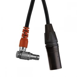11-1382 RT Latitude Power Cable 4pin XLR (40cm, r/a to straight)