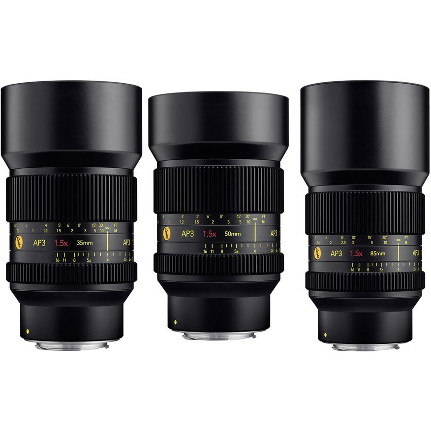 Cooke AP3 Set - 35, 50, 85mm E-Mount