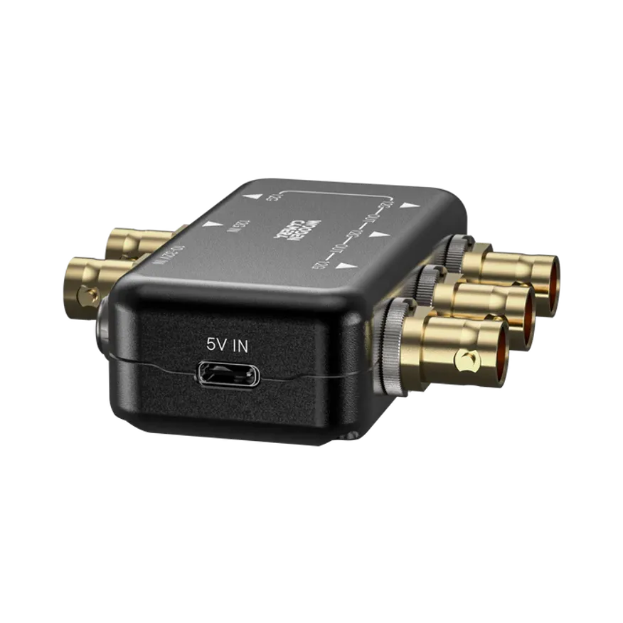 4K 12G-SDI Distribution Amplifier 1x4