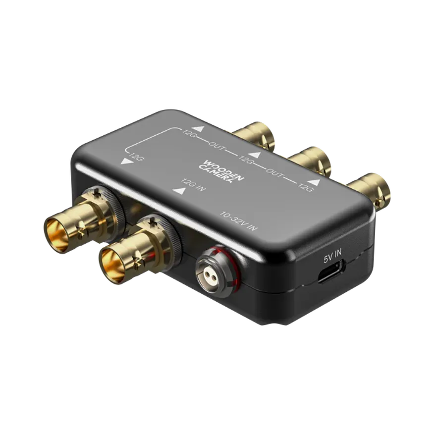 4K 12G-SDI Distribution Amplifier 1x4