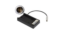 TER-BIT600 Canon BP-970G 7.2v Batt to 2-pin Lemo Battery Plate Adapter