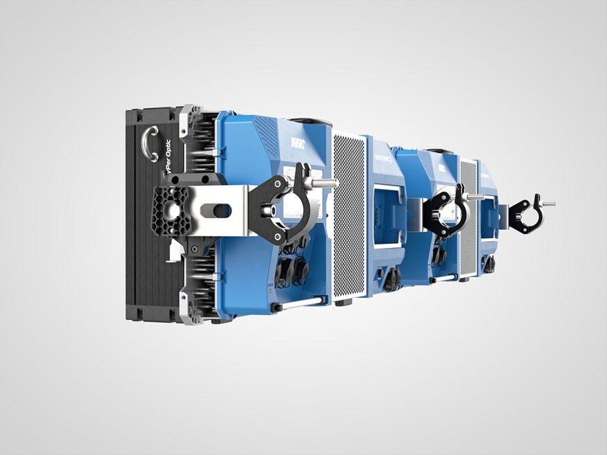 SkyPanel X Twin Quick-Lock bracket w/o Spigot / Cl