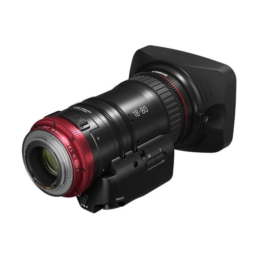 Canon Cinema Zoom Lens CN-E18-80 T4.4L IS KAS S