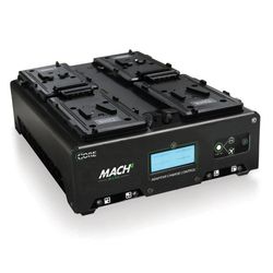 Mach4 4-position Charger 4A Sim. Charge V-mount