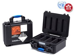 UN Certified Flight Case for 4 Batteries