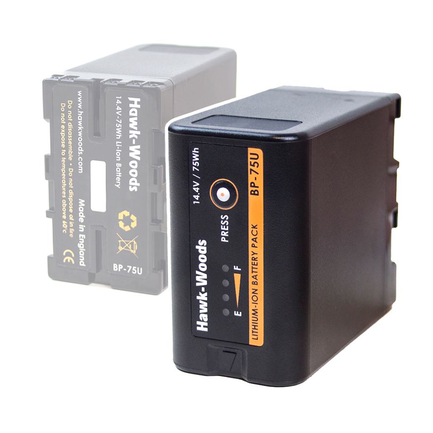HW 14.4v 75W (5A Draw) &Ntilde; Sony BP-U Replace.