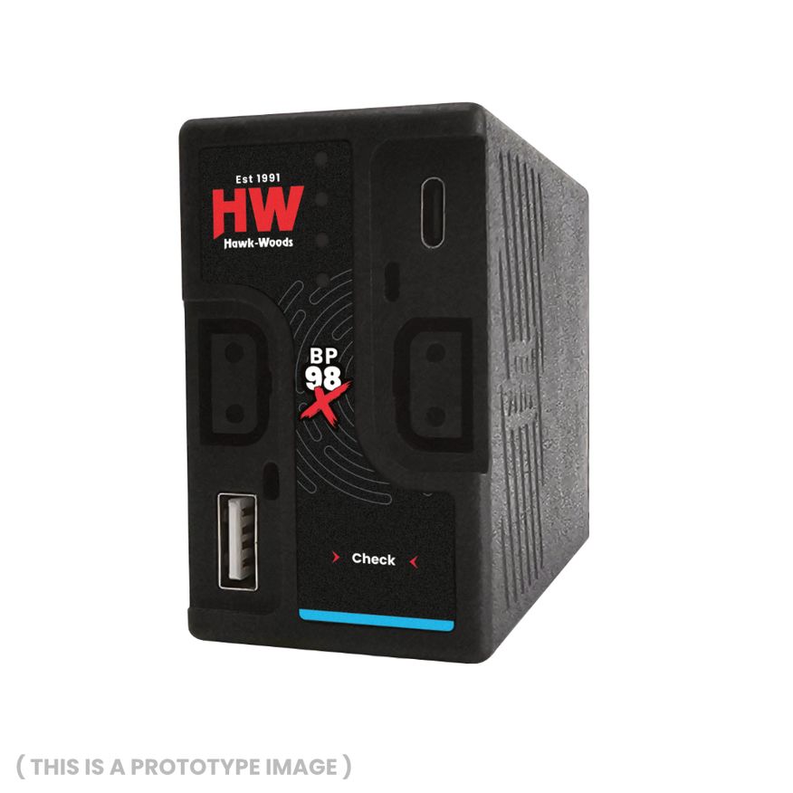 HW 14.4v 98W (10A Draw) &Ntilde; Sony BP-U Replace.