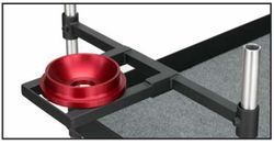 Camera Case Cart 150mm Euroball Mount with Front Box mount