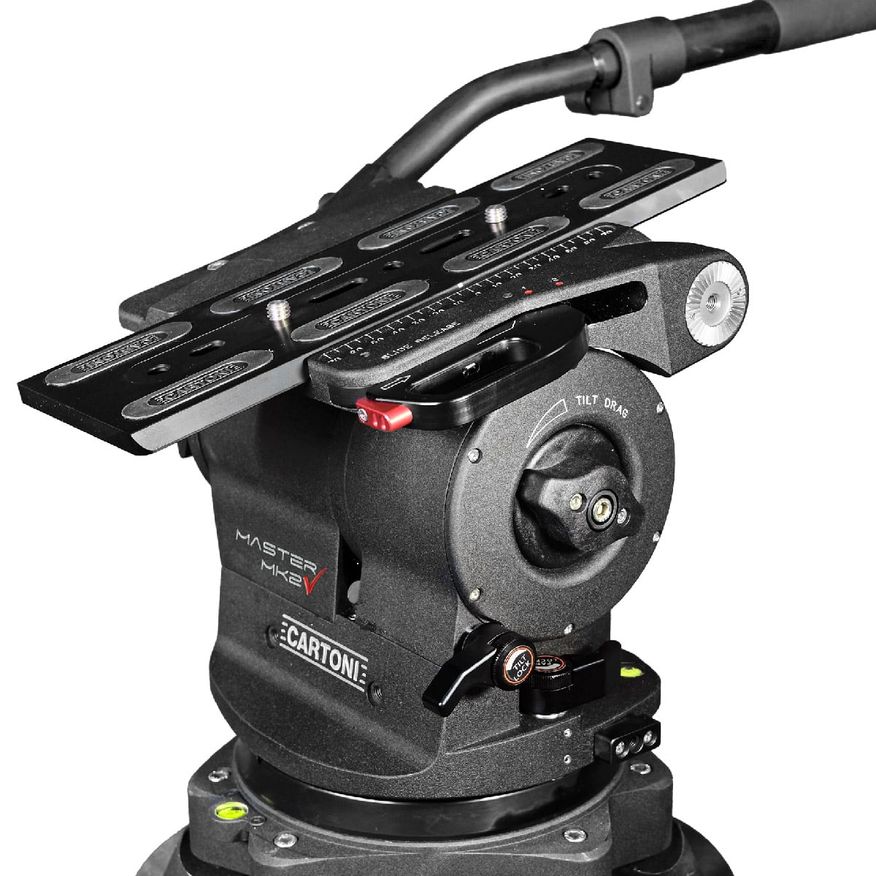  Master Mk2 Fluid Head Flat Base