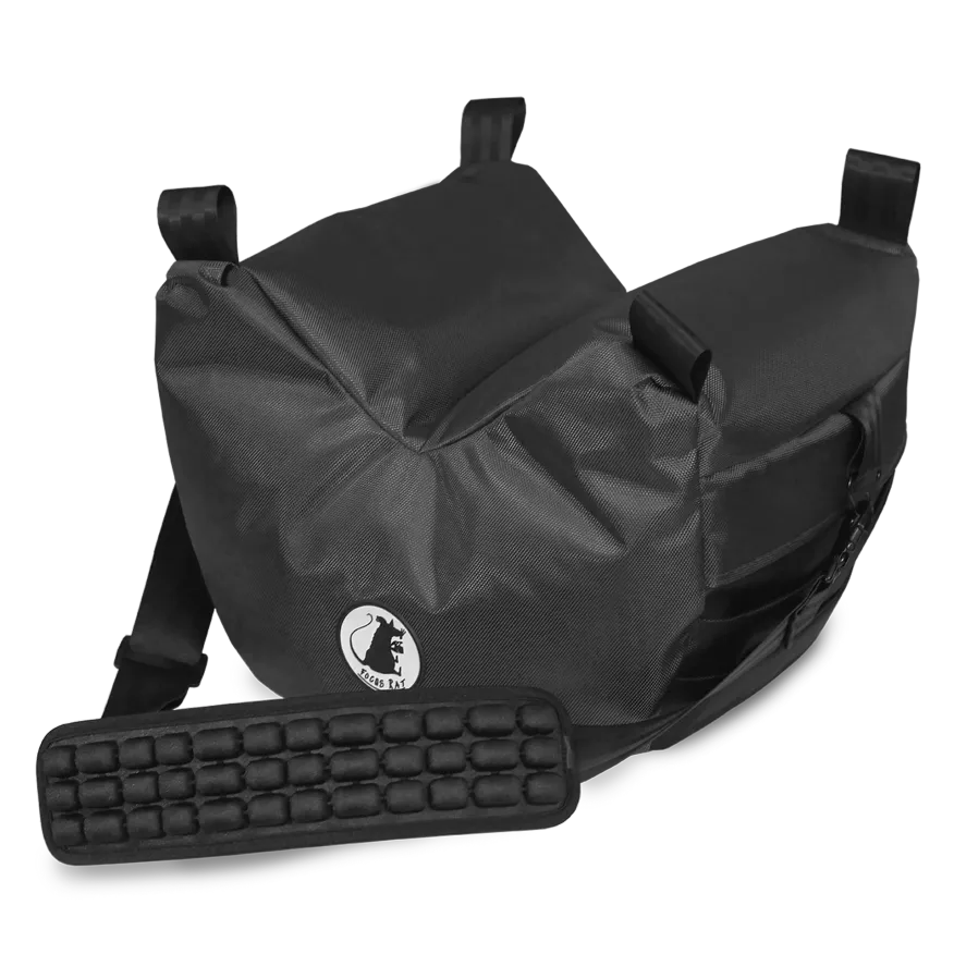 Rat Bag-Large Pro Steady Saddle V3 - True Black