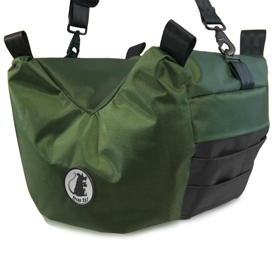 Rat Bag-Large Pro Steady Saddle V3 - Navy Green