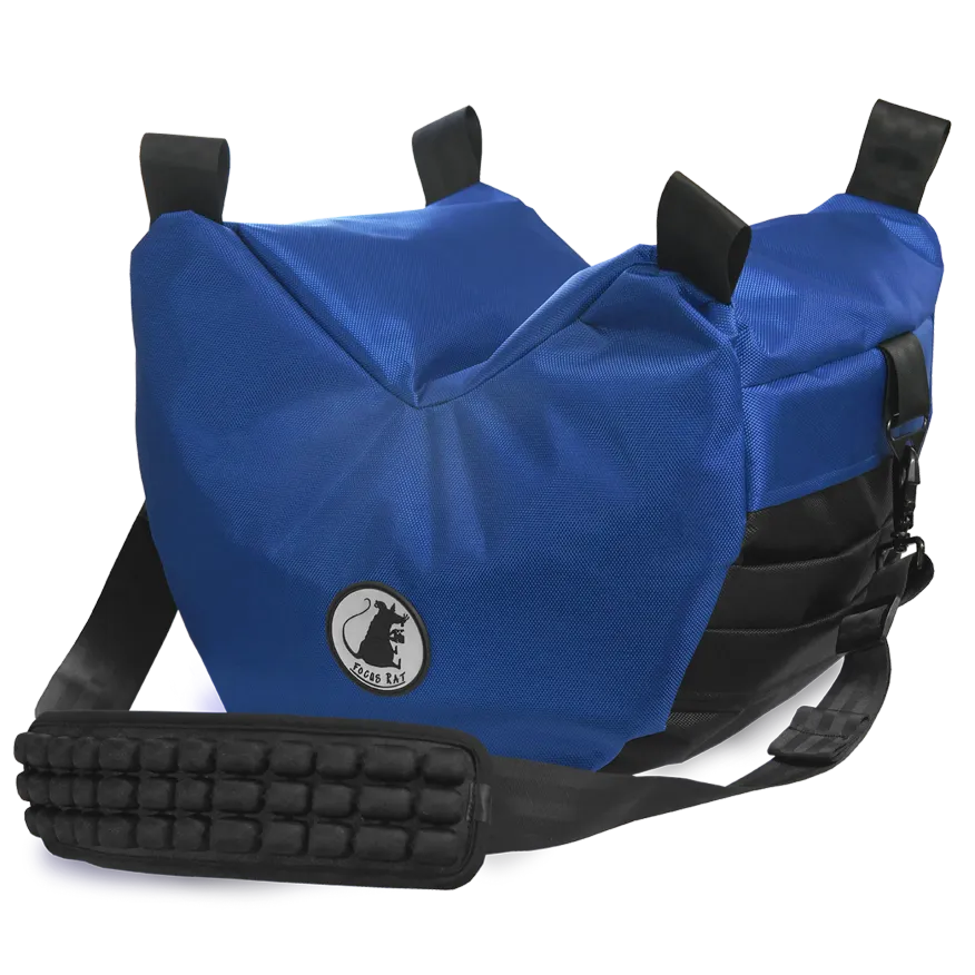 Rat Bag-Large Pro Steady Saddle V3 - Ocean Blue