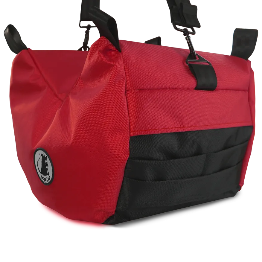 Rat Bag-Large Pro Steady Saddle V3 - Ruby Red