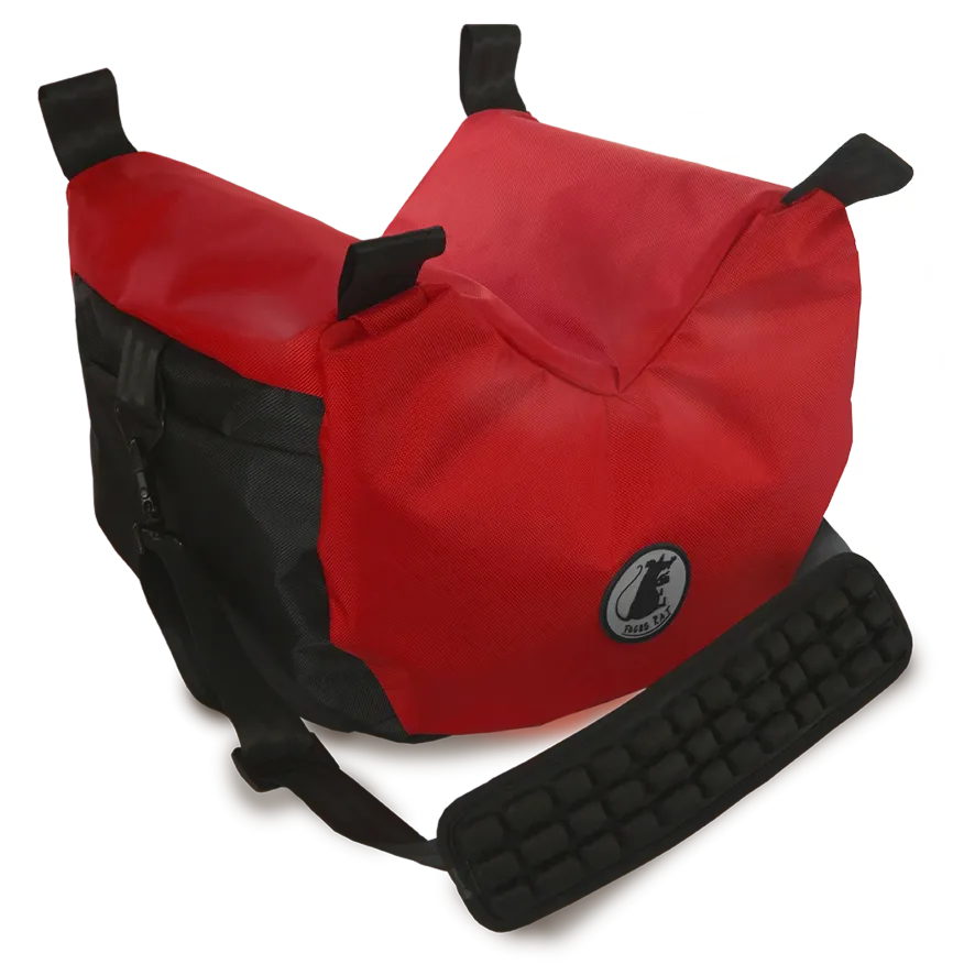 Rat Bag-Large Pro Steady Saddle V3 - Ruby Red