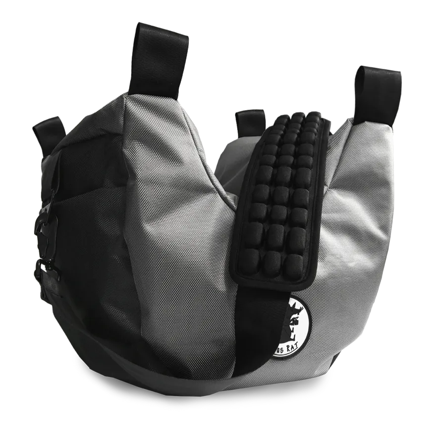 Rat Bag-Medium Pro Steady Saddle V3 - Platinum Gre