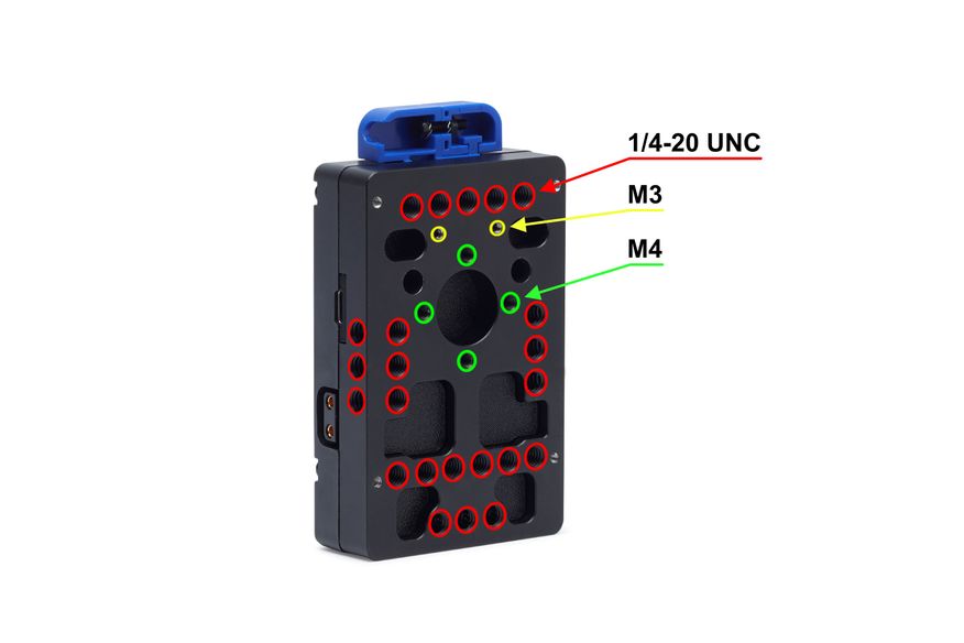 POCKET VMOUNT PLATE 2xDTAP 2xUSB-C PD + CHEESEPLAT