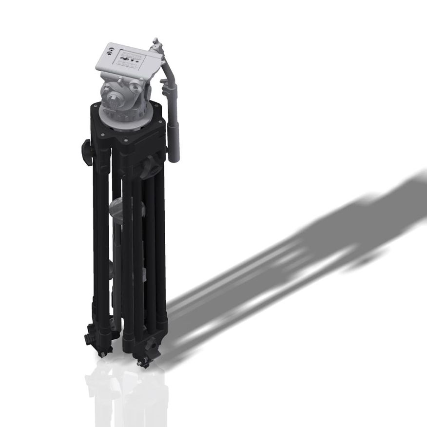  Alu tripod 1 stage 150mm bowl