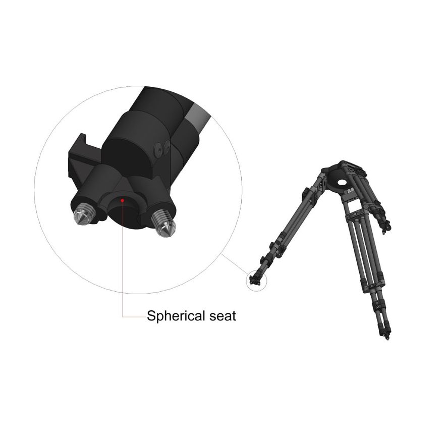  Tripod  STUDIO ALU 2-St