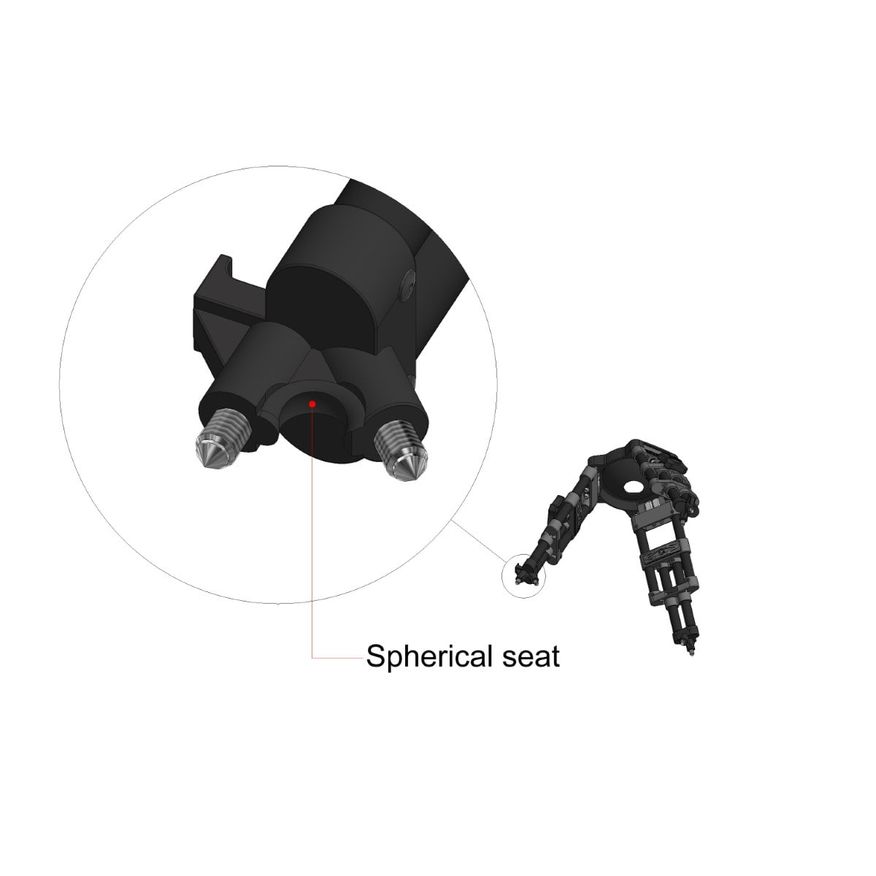  Tripod  STUDIO - Mini baby ALU 1-St